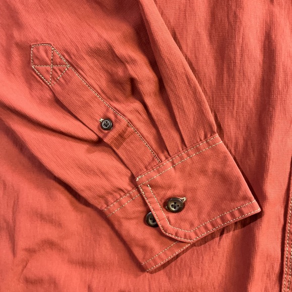 GH Bass & Co‎ Explorer Men's M Res Pocketed Fishing Shirt Long Sleeve - Picture 5 of 16